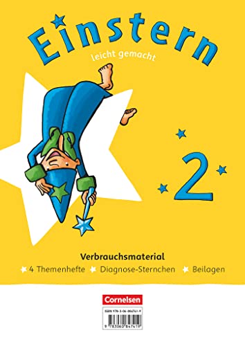 Einstern - Mathematik - Ausgabe 2021 - Band 2: Leicht gemacht - Themenhefte 1-4, Diagnoseheft und Kartonbeilagen im Paket - Verbrauchsmaterial, mit BuchTaucher-App von Cornelsen Verlag GmbH